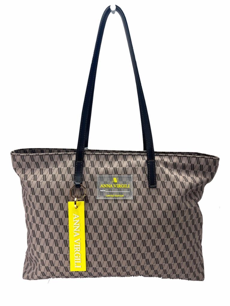 Borsa Trapuntata Anna Virgili Borse Outlet Borsa Shopping Grande