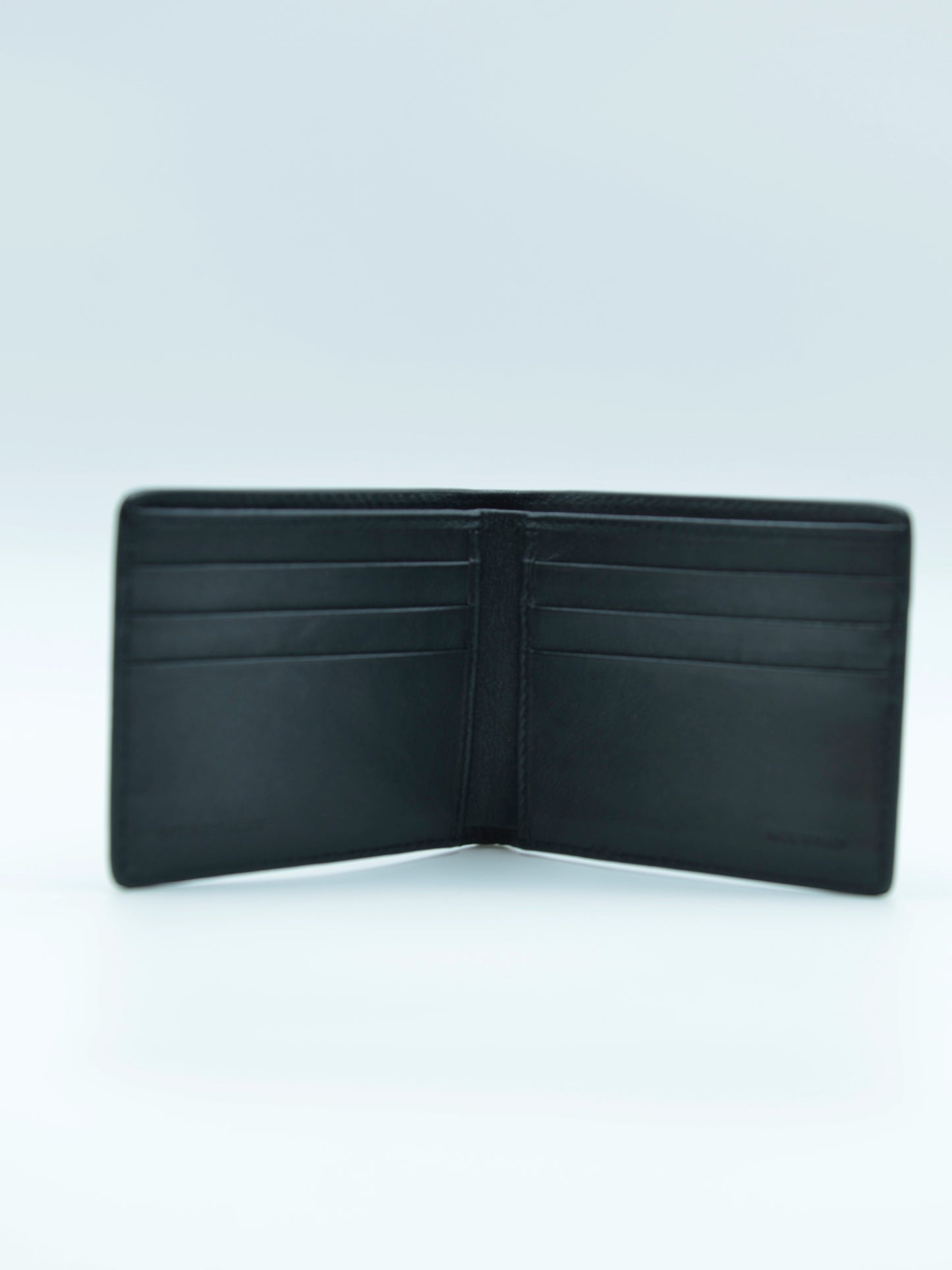 Portafoglio uomo Burberry in pelle nera