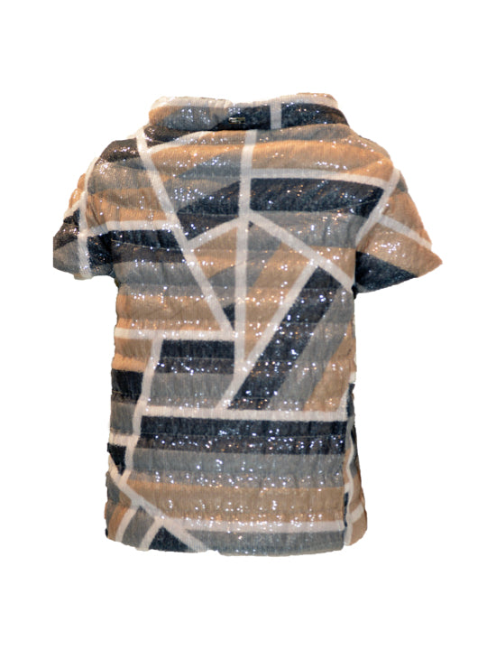 Cappa piumino Herno con paillettes