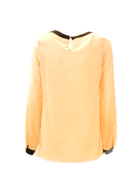 Blusa in seta Cristina Effe con foulard