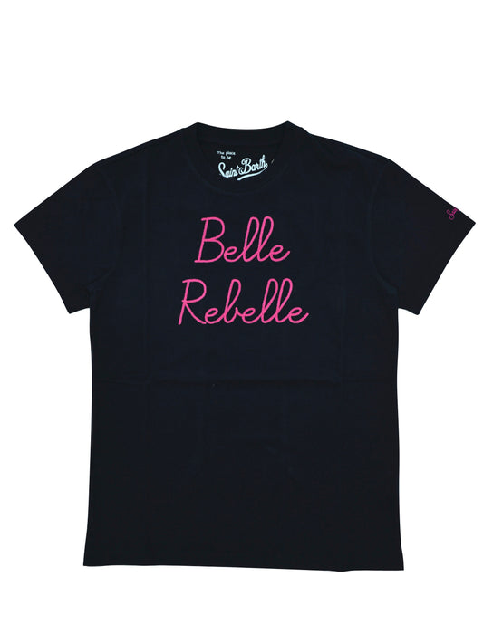 T'shirt donna manica corta MC2 Saint Barth Belle Rebelle