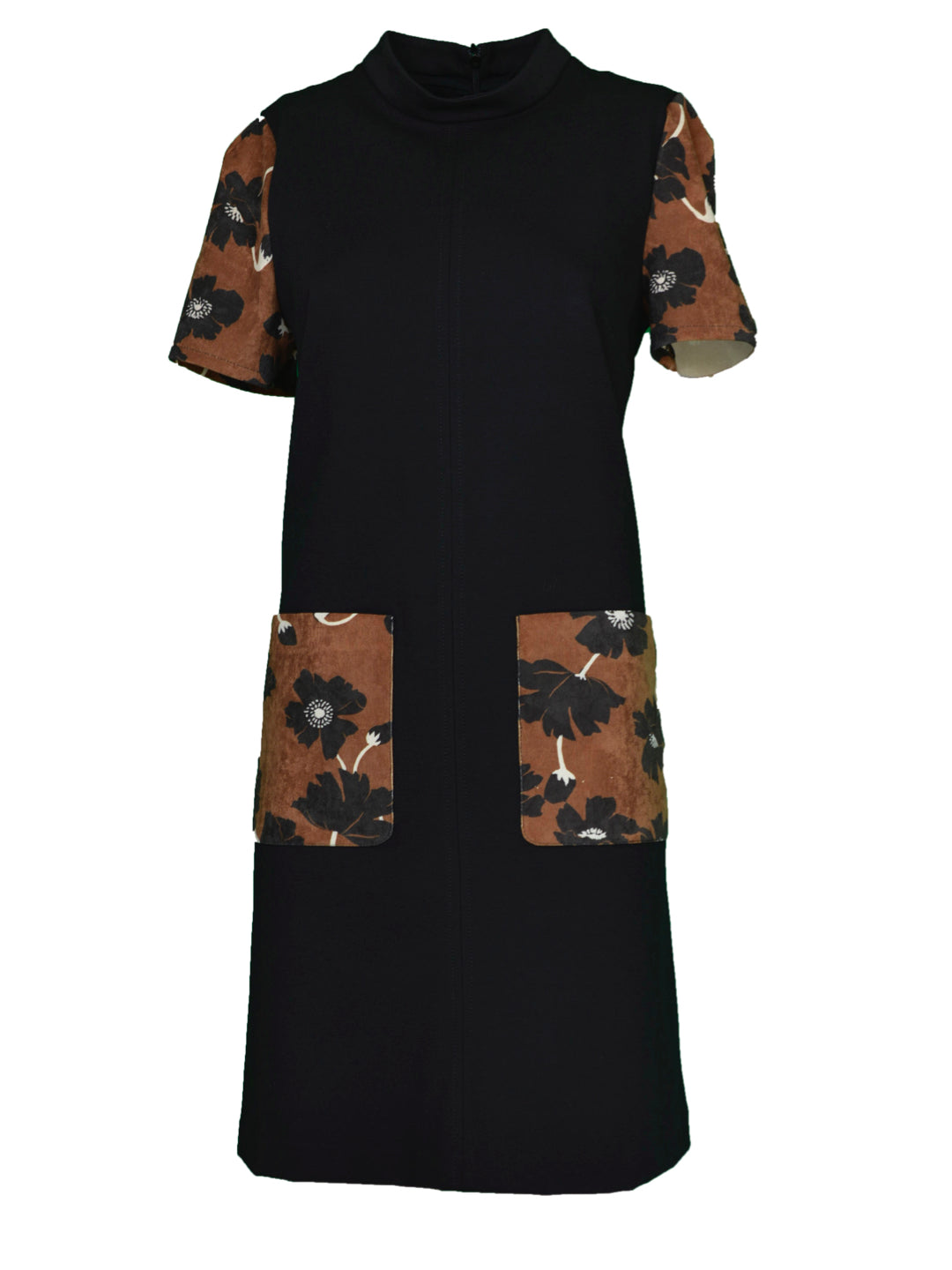 Abito con collo alla coreana One Collection