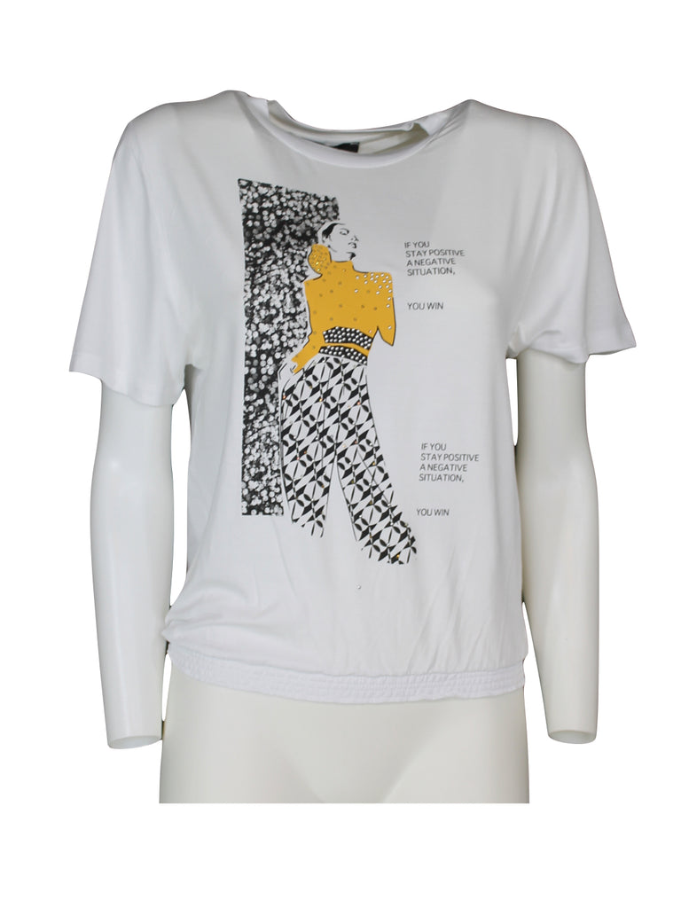 T-shirt Siste's con stampa
